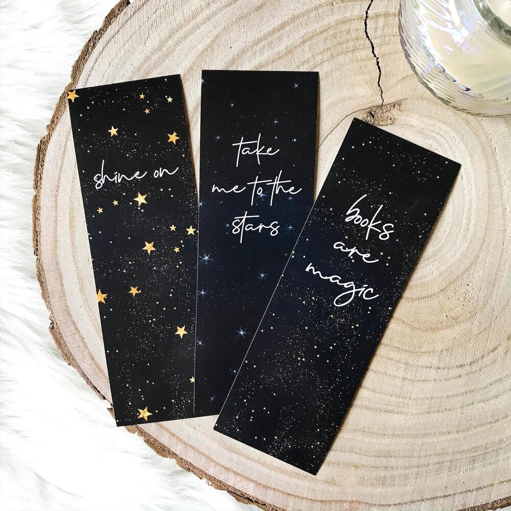 Starry Sky Bookmarks