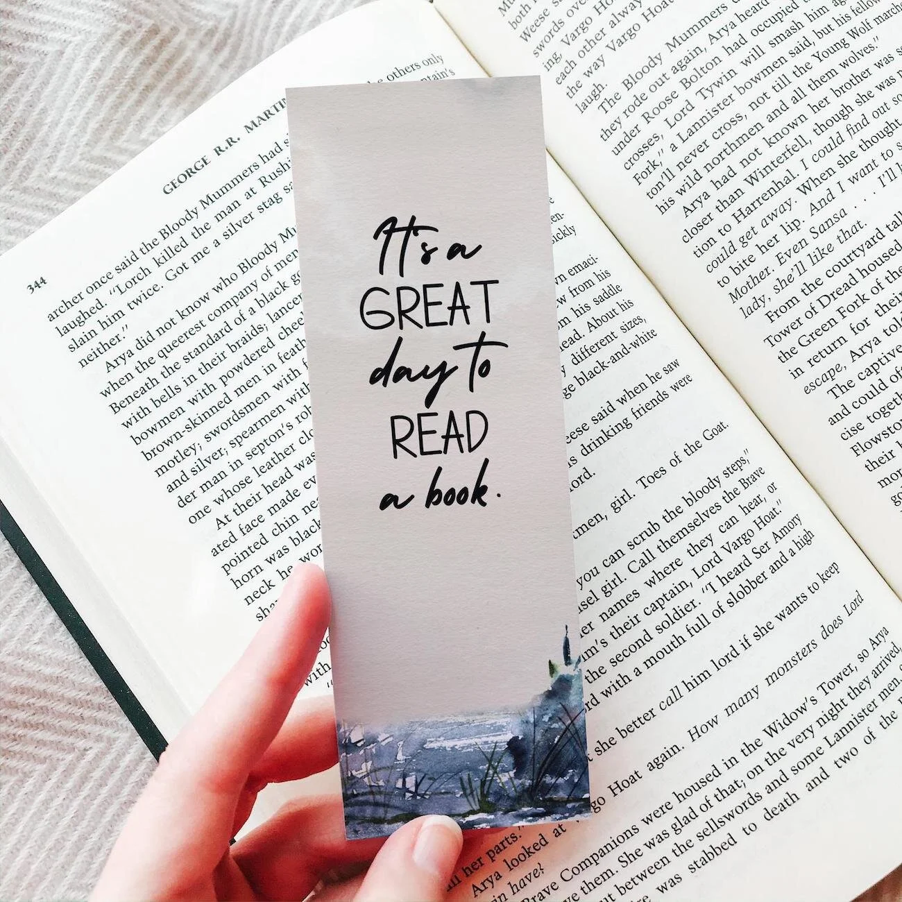 Raven Bookmarks Printable — On Book Street