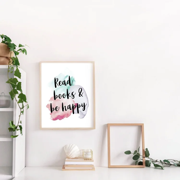 Just Keep Reading Downloadable Art Print — On Book Street