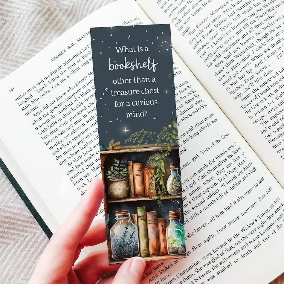 Raven Bookmarks Printable — On Book Street