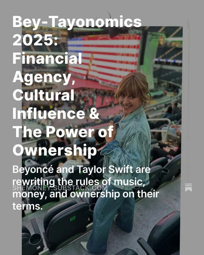 In case you missed it… we’re now on Substack! 🎉
Our newest newsletter just dropped — and trust us, you’ll want to read it. Learn all about the power of ownership from these game changing business leaders, Beyoncé and