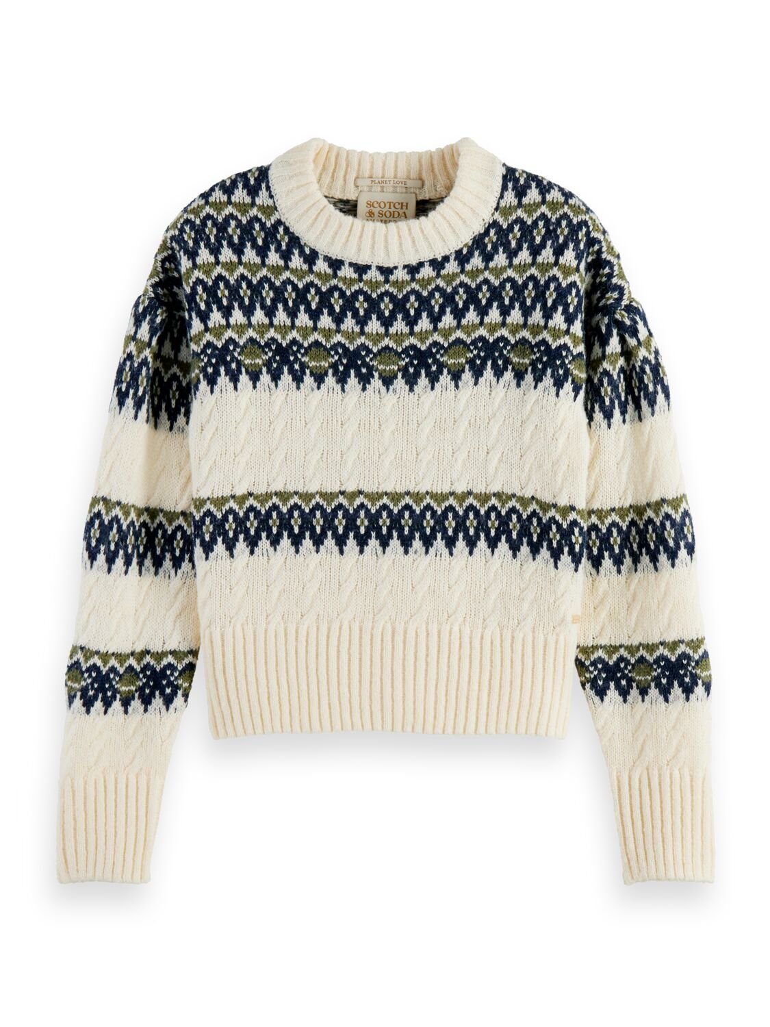 Cable knit Fair Isle Sweater.jpg