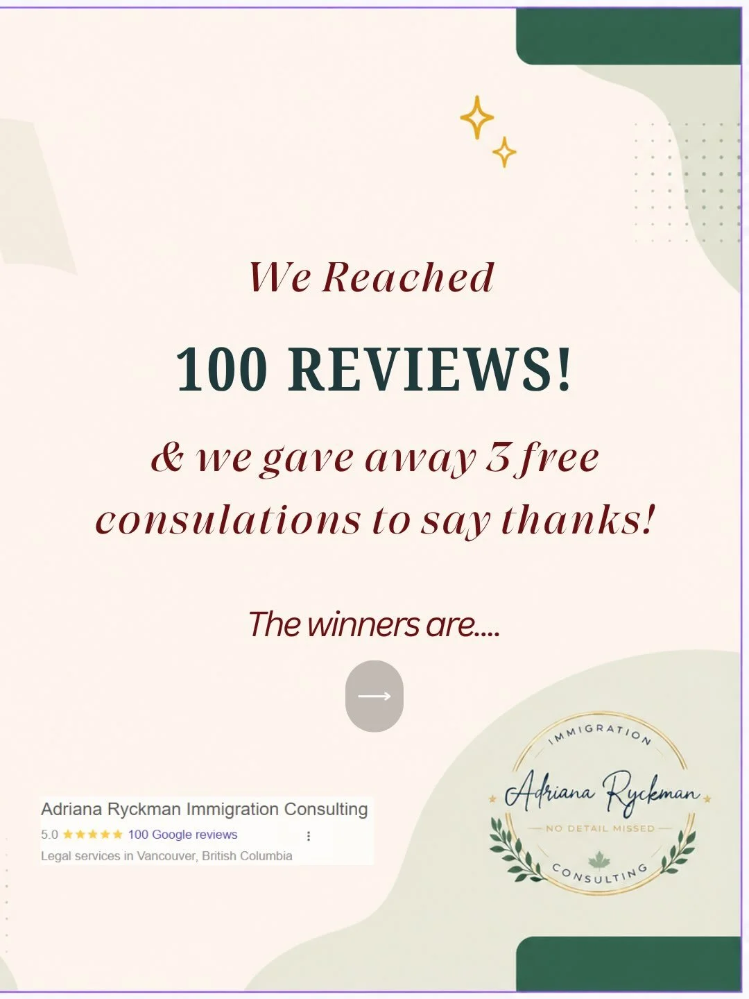 Congrats @anikastlouis ! Please check your DM!

#expressentrycanada #ircccanada