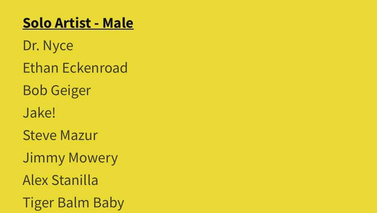 UPDATE: I&rsquo;m up for two cpmhof awards! &ldquo;Song of the Year&rdquo; and &ldquo;Male Solo Artist&rdquo;! Please keep voting! 🙏🏼❤️ https://cpmhof.com/2026-nominees