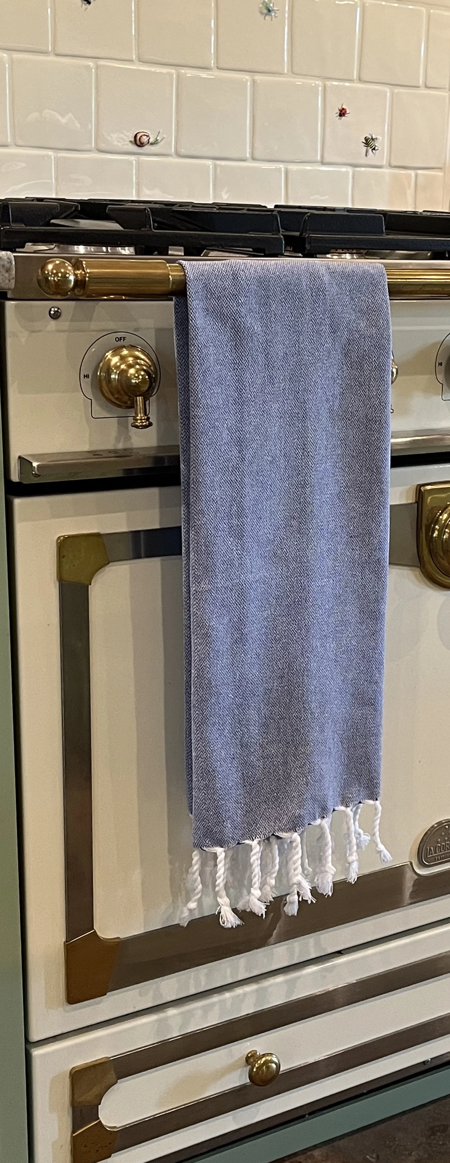 Turkish Hand Towels - Cotton dark blue