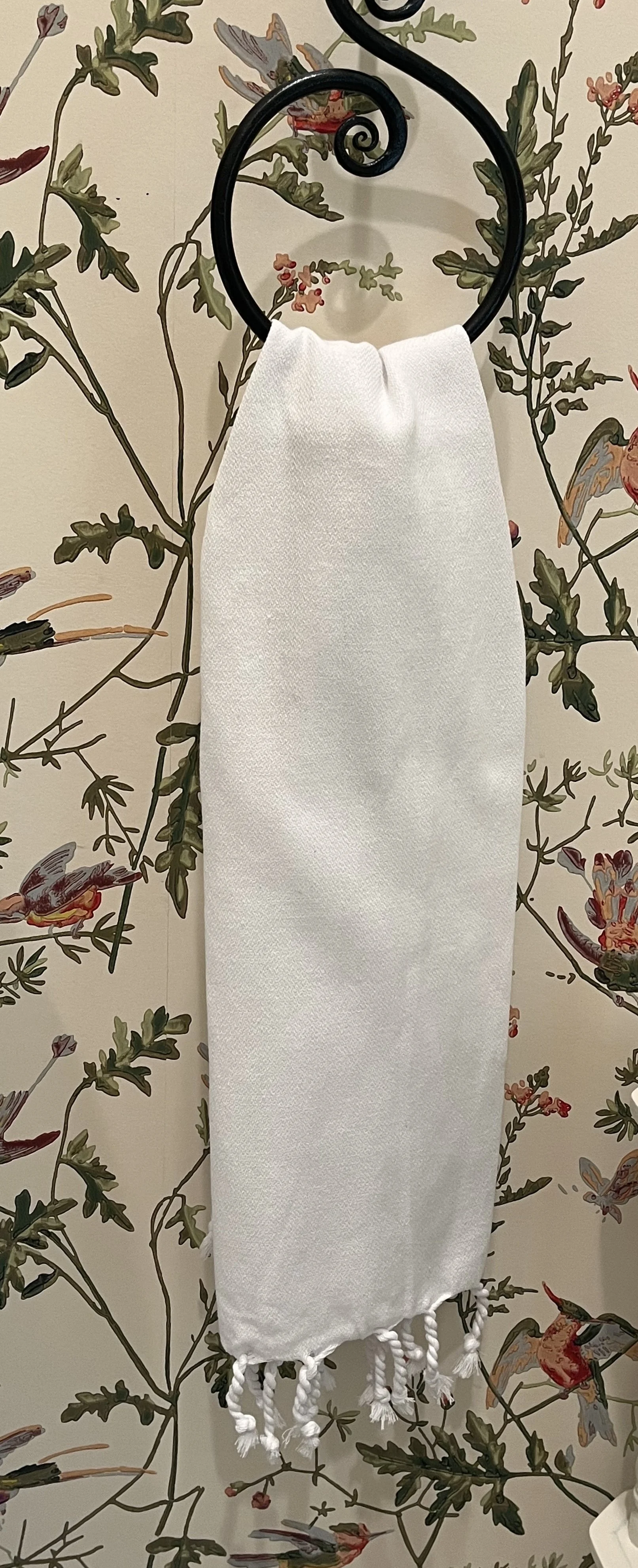 Turkish Hand Towels - Cotton white