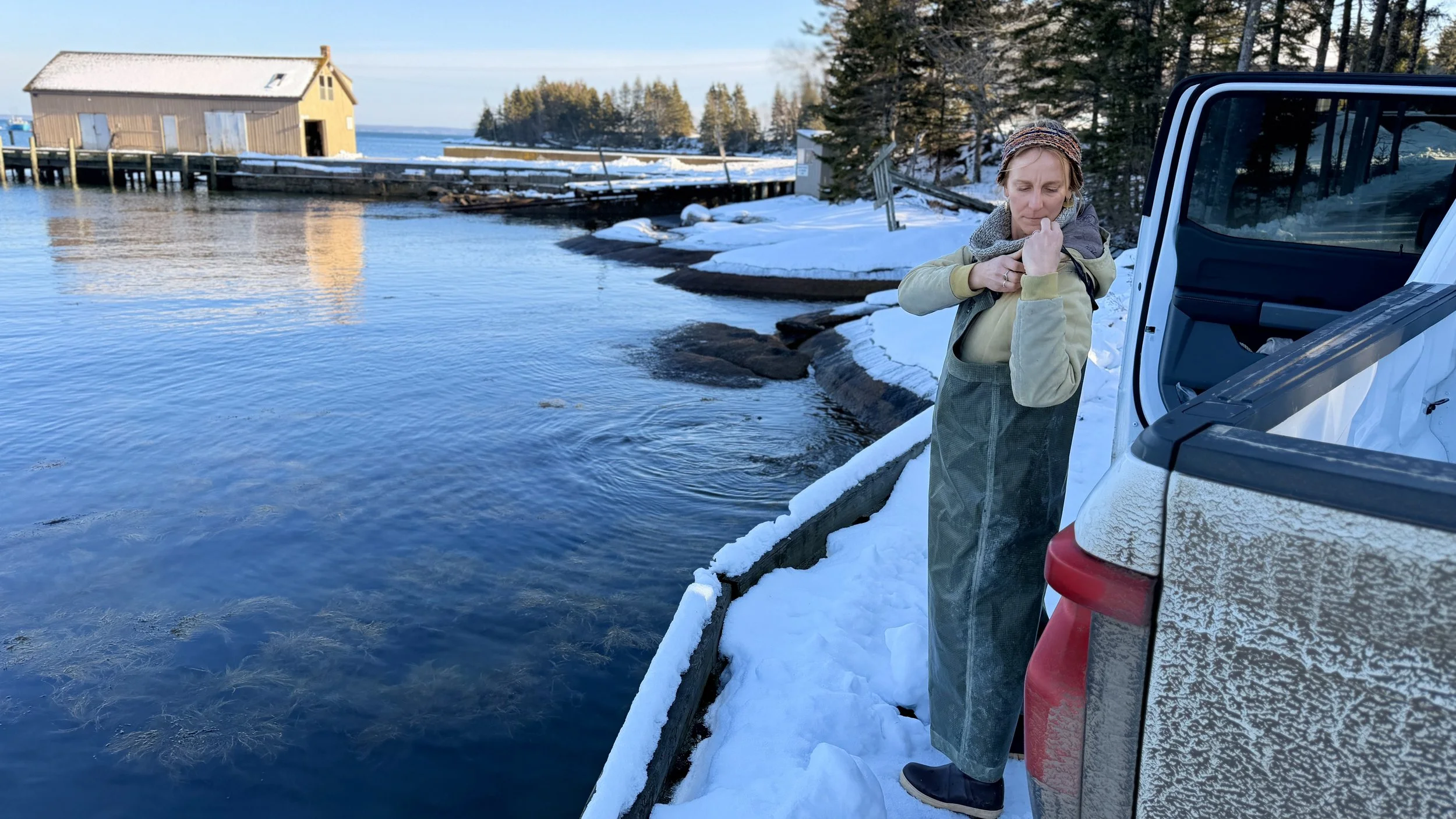 T-shirts on display in the cafe