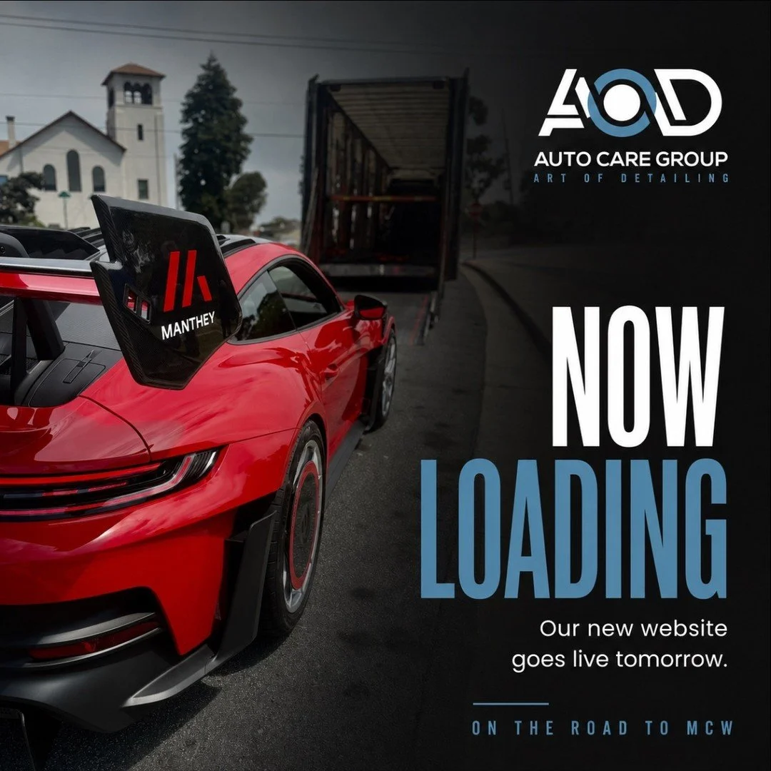 As our crew assembles and loads up to support our clients next week at Monterey Car Week, the new AOD website is loading too.

Tomorrow is the big day, just ahead of one of the automotive industry&rsquo;s biggest weeks.

Our new digital home will be 