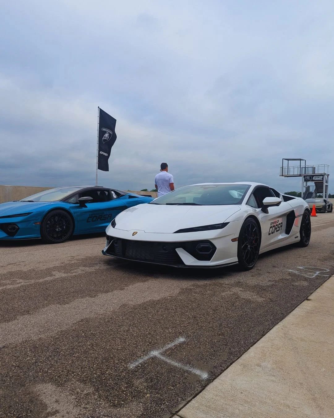 AOD supported Lamborghini Dallas during Lamborghini Esperienza Corsa with vehicle preparation and detailing for a premium track drive experience.

Clients brought their own Lamborghini Hurac&aacute;n STOs to the track, then had the opportunity to dri