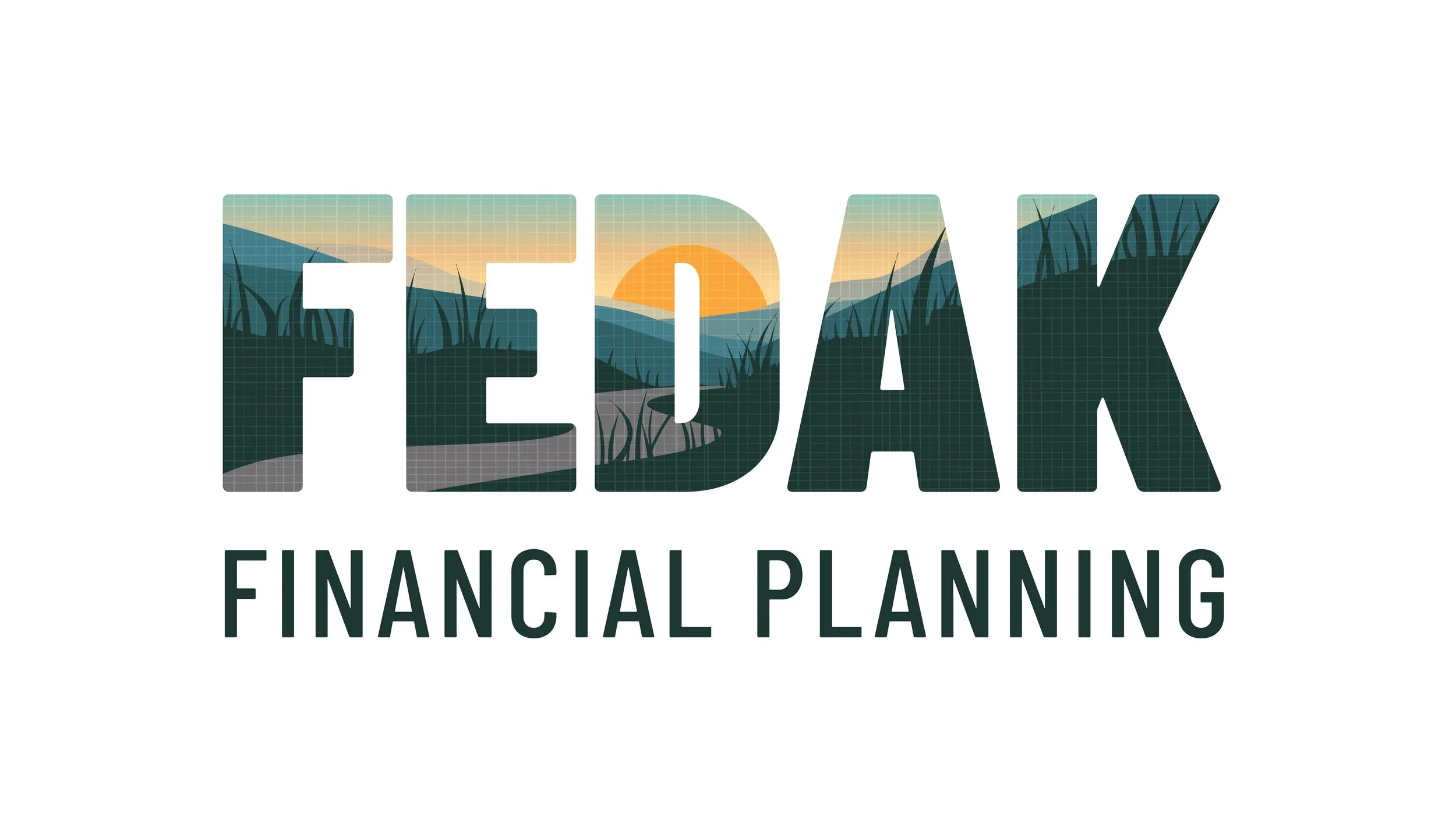 A different take on a financial planning logo