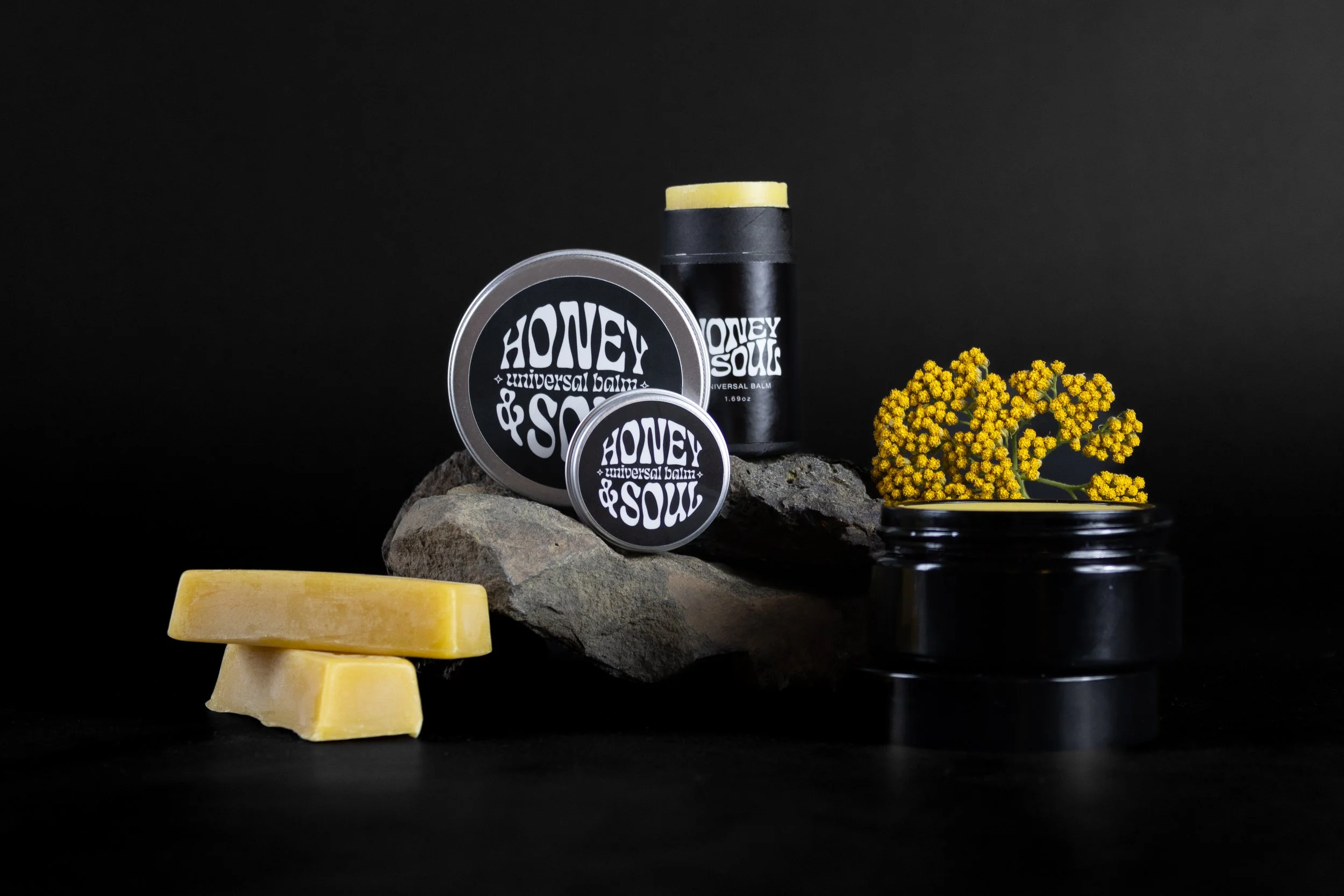 honey and soul_photography_071724_universal balm set_with rocks and florals_532A2410.jpg