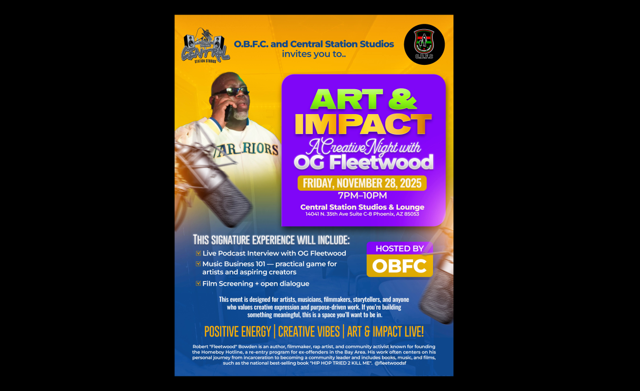 Art & Impact: A Creative Night with OG Fleetwood
