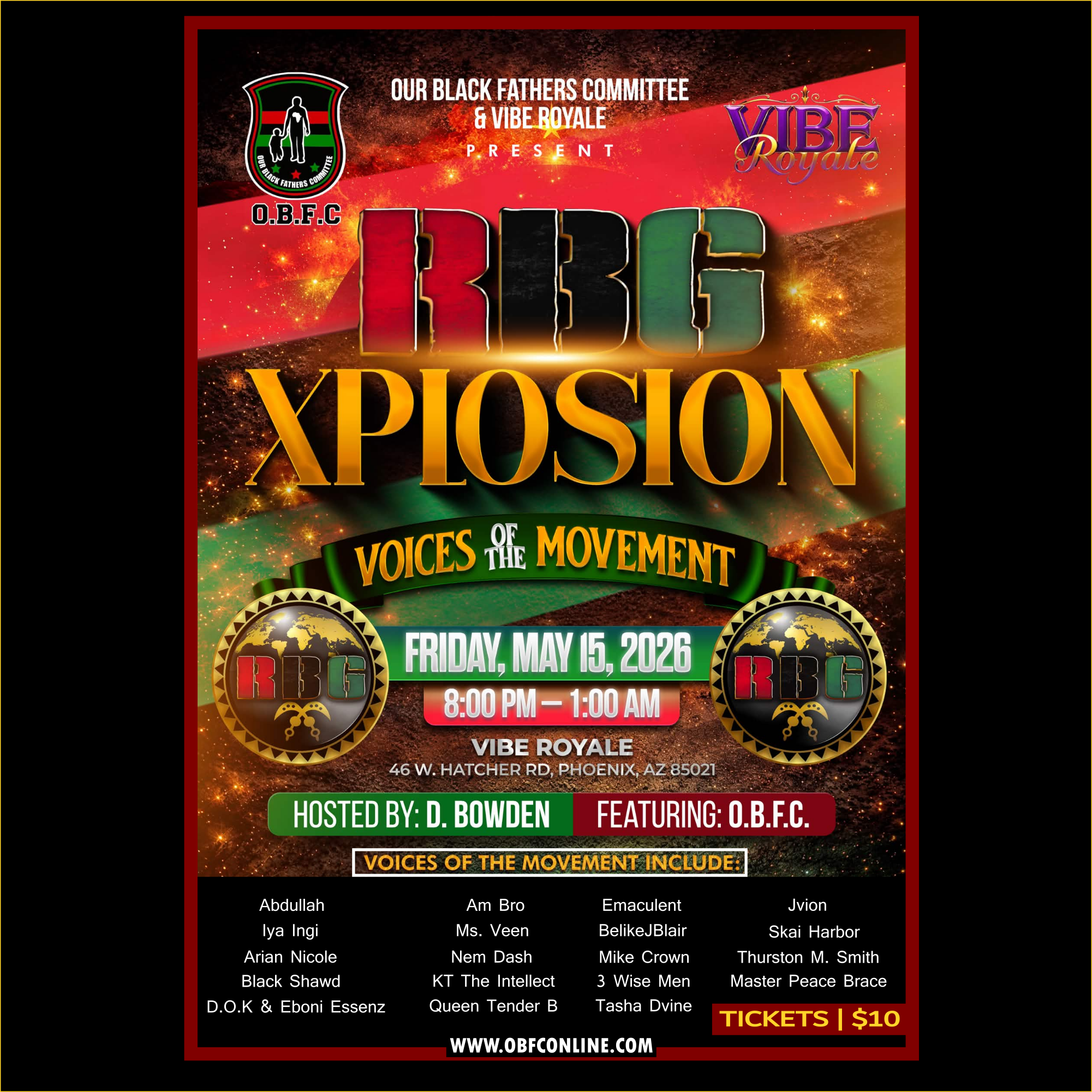 RBG Music Concert Tickets