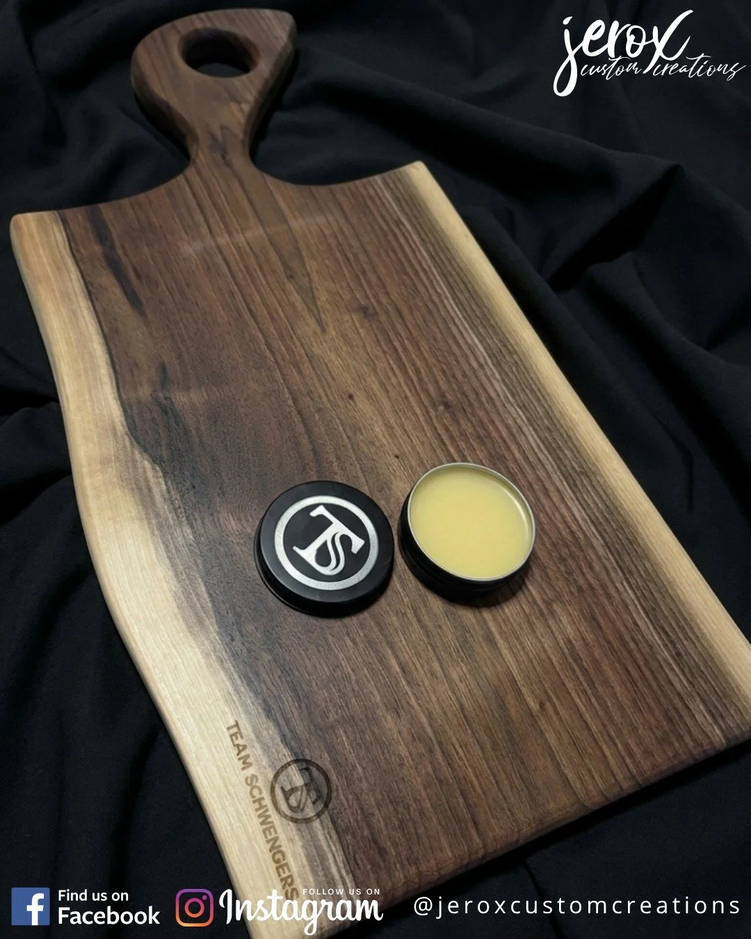 This is what "closing gift" actually looks like.

We&rsquo;re talking solid Black Walnut, hand-shaped handles, and enough sanding to make me question my life choices.

Every one of these boards is unique, finished with food-safe oil and wax