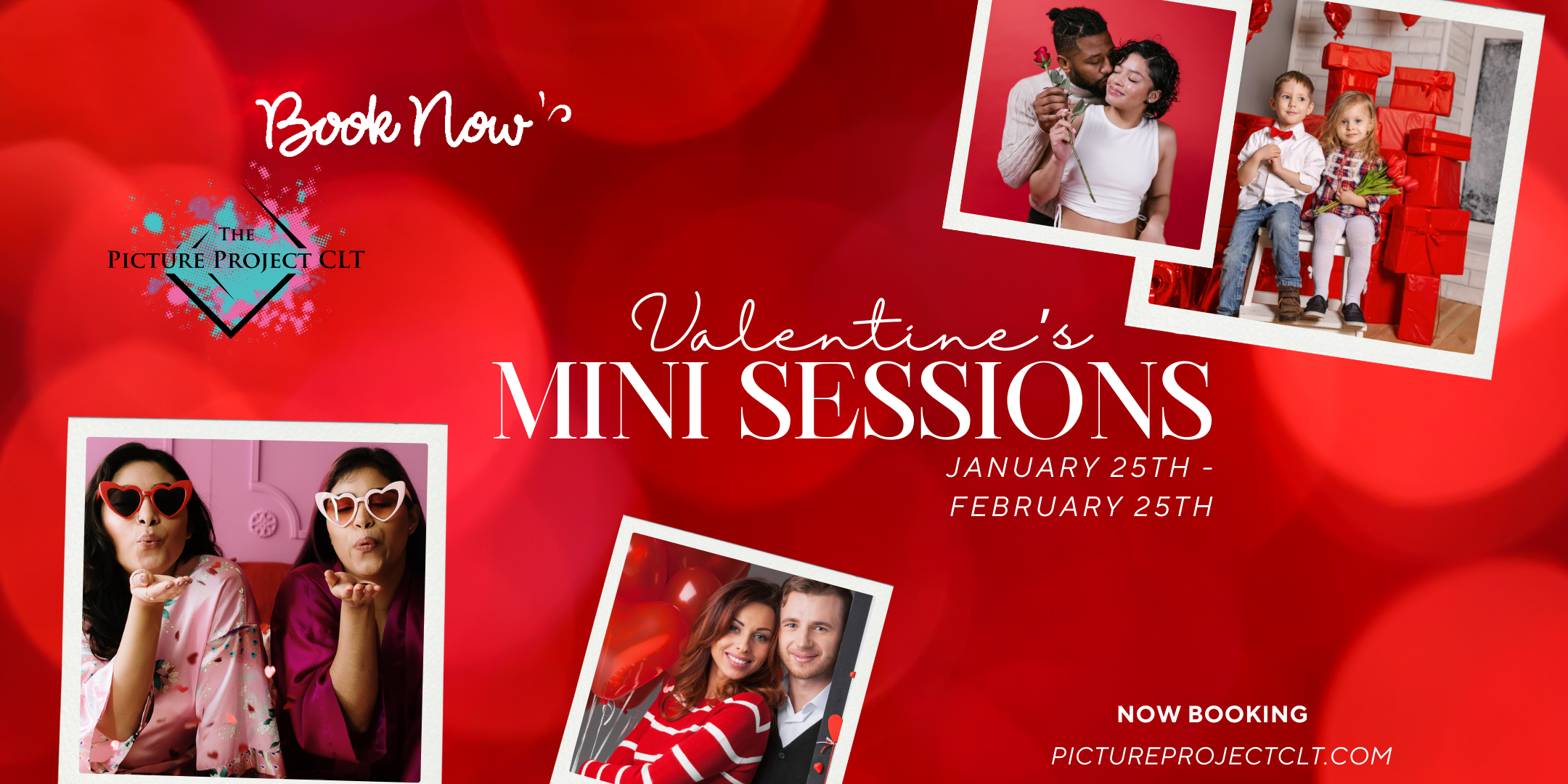 Picture Project Clt Valentine's Mini Sessions — Charlotte Selfie Museum | Picture Project CLT