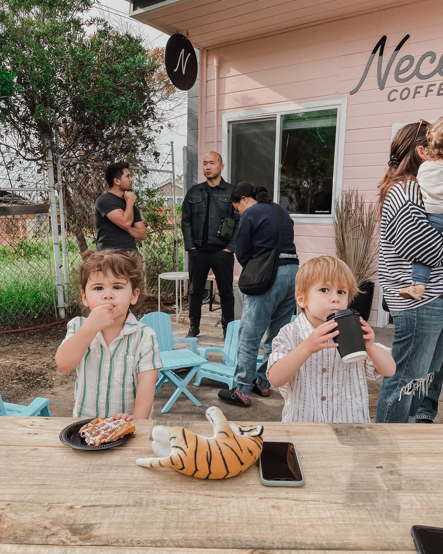 THE WAY YOUR WEEKEND SHOULD FEEL! Being a happy kid - eating, drinking, and hanging out! Swing by and fill up this patio with good energy! See you soon!