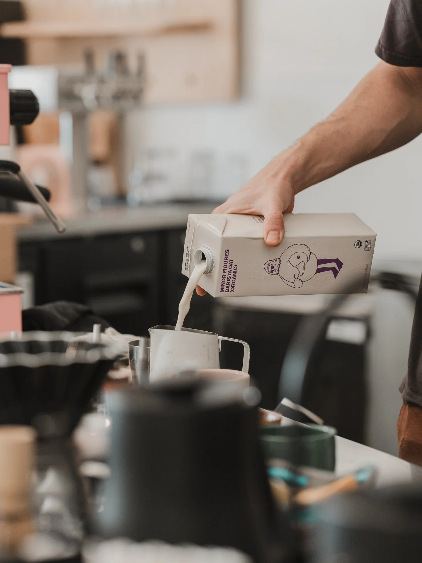 Did you know that we don&rsquo;t up charge for our alt milks? Yep, you heard it! We don&rsquo;t think you should pay more just because you can&rsquo;t drink milk from a cow! We love teaming up with @minorfigures to offer the best oat milk out there! 