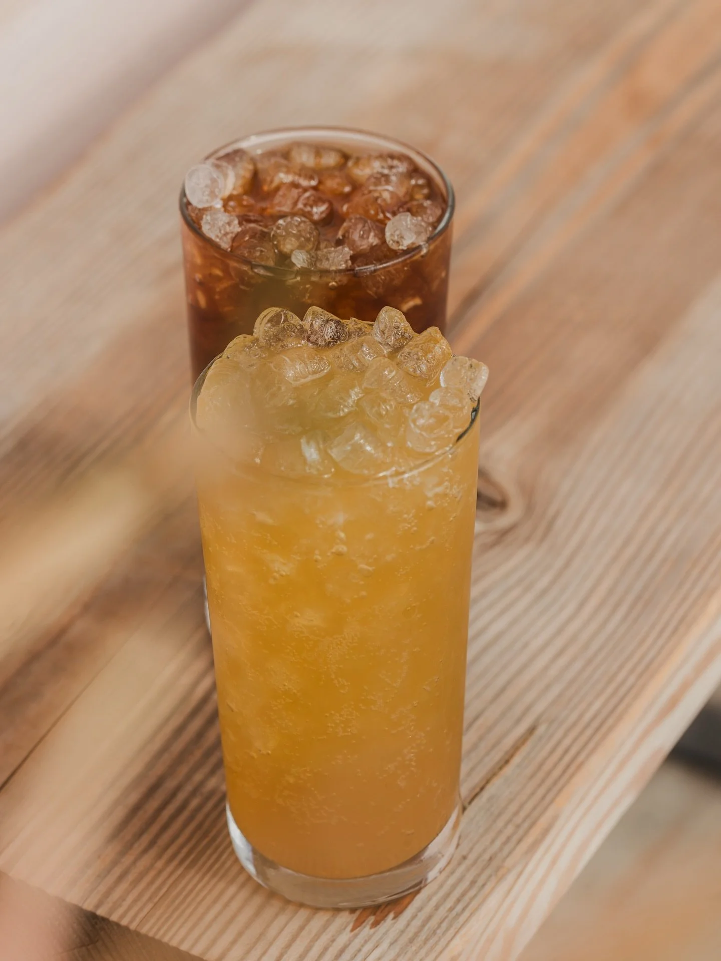 The sparkling tea and coffee soda never disappoints!