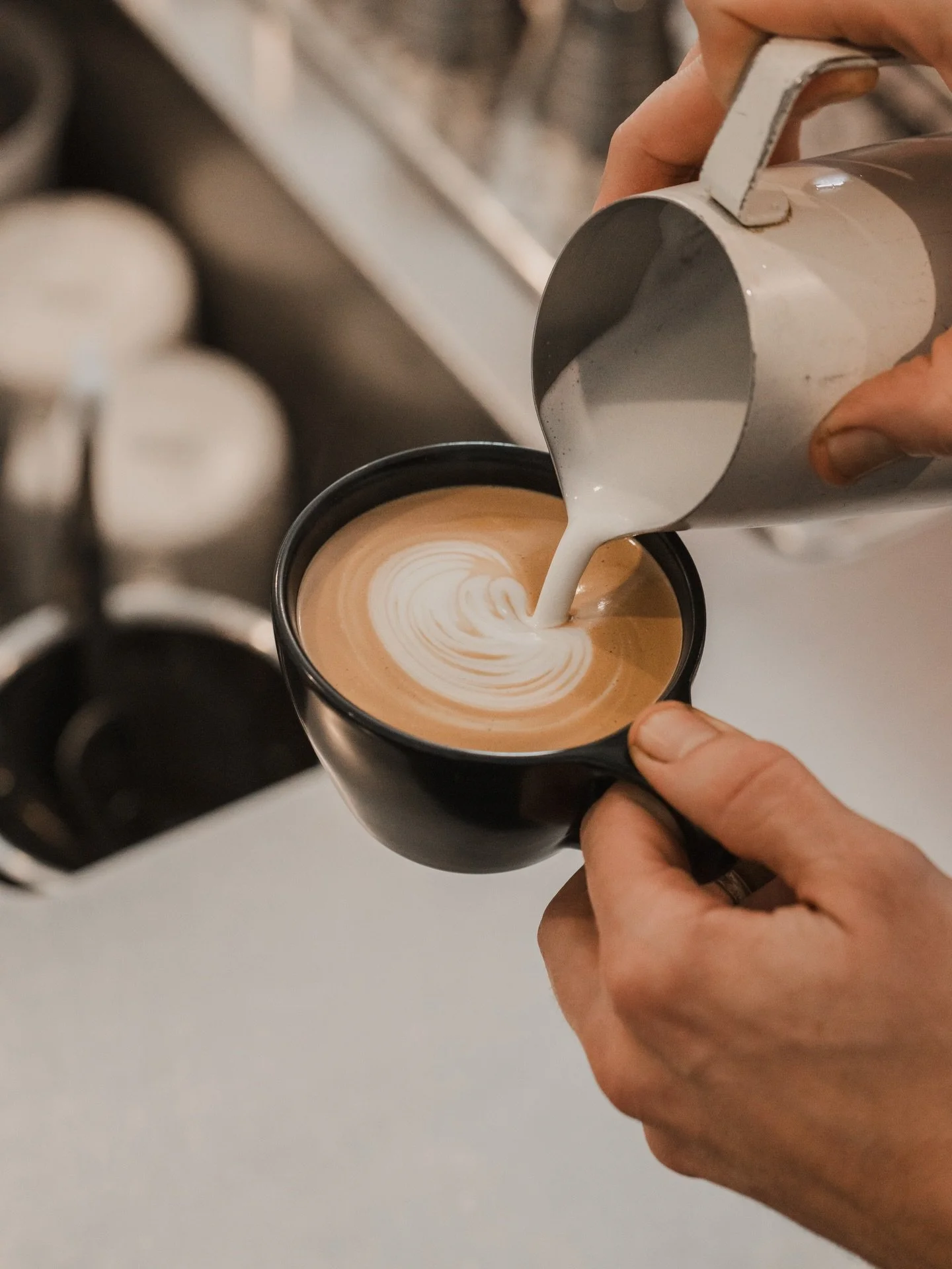 A perfect Capp waiting for you on the lovely Sunday! Come enjoy a Capp with a little chocolate croissant