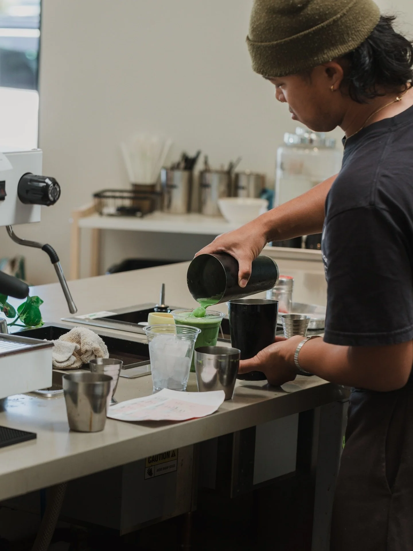 Who&rsquo;s feeling a matcha today? I had one yesterday and was so happy. It&rsquo;s refreshing and balanced! Come snag one!