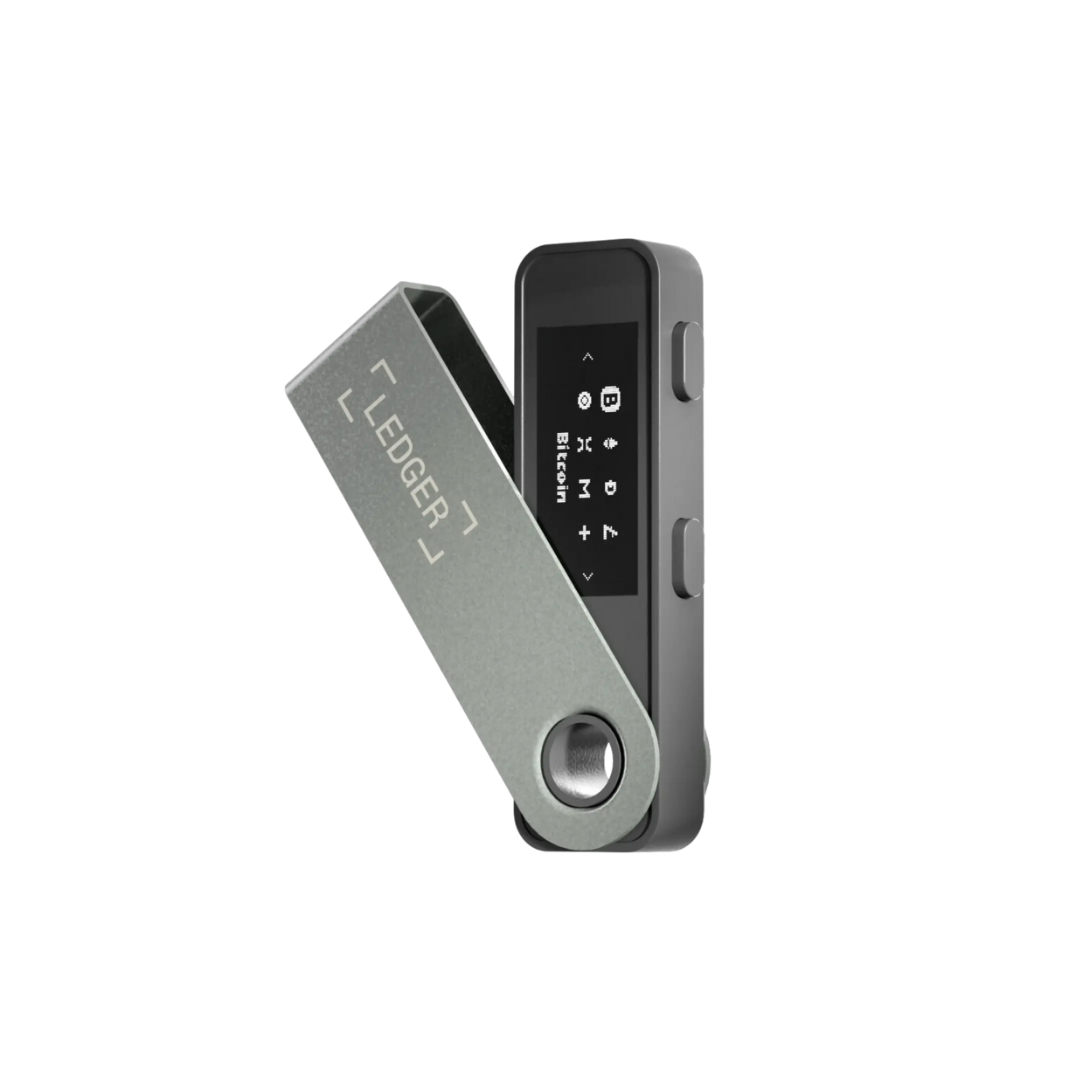Cryptocurrency Hardware Wallet Protective Case - CompactPod2 For Ledger Nano X (Green)