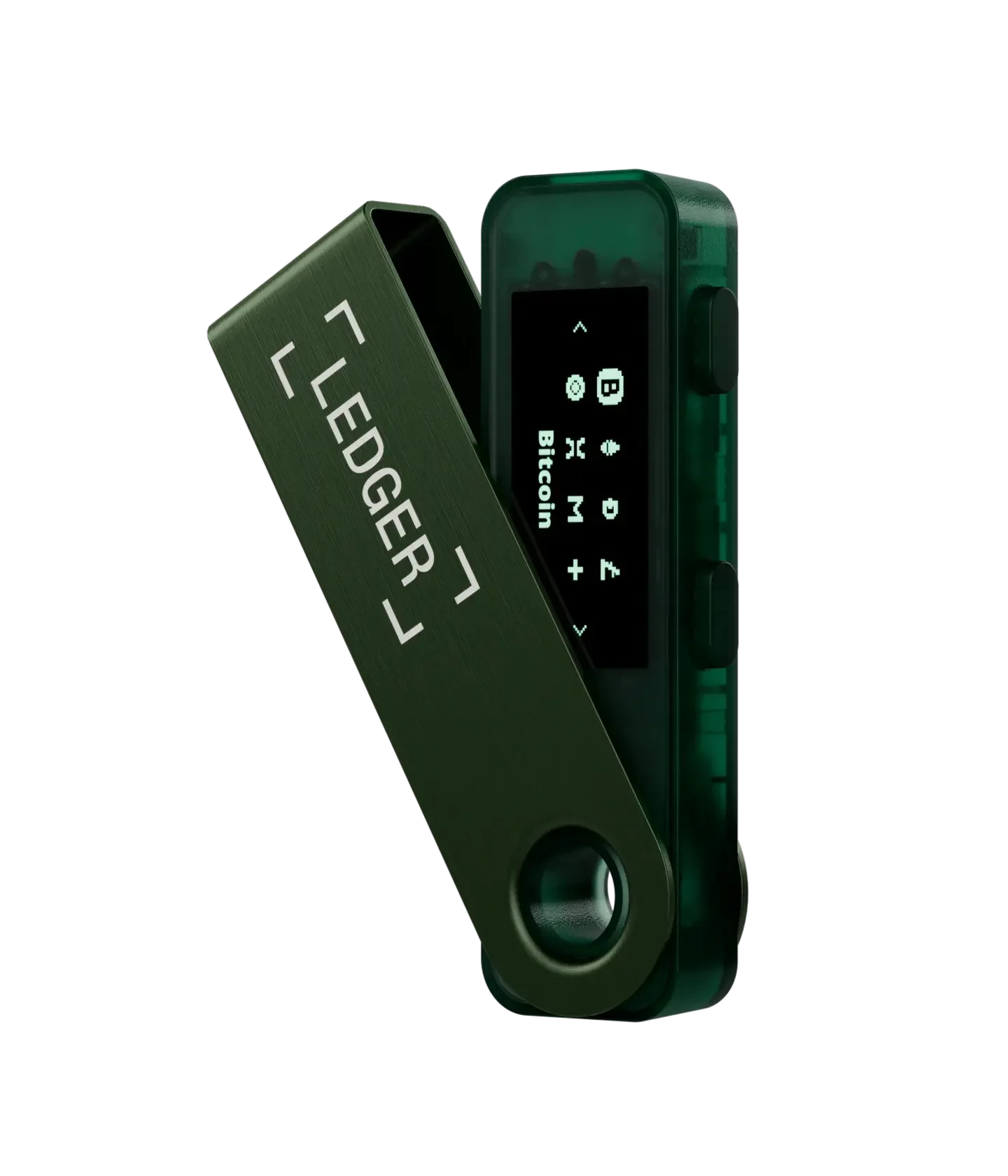 LEDGER NANO S PLUS - Emerald Green