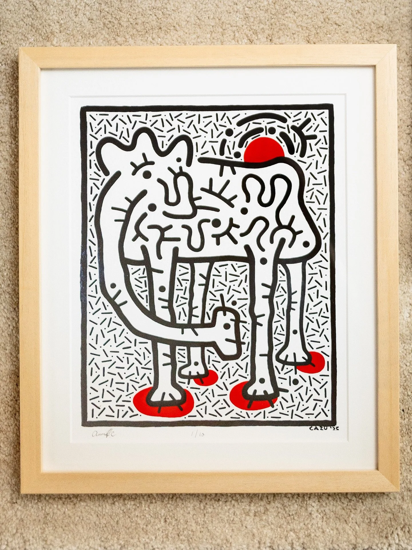 Check out Anna Casugbu&lsquo;s painting made into a print! See more of her works on her IG 🔴 @annacasugbu 

#artprints #fineartprints #giclee #artph