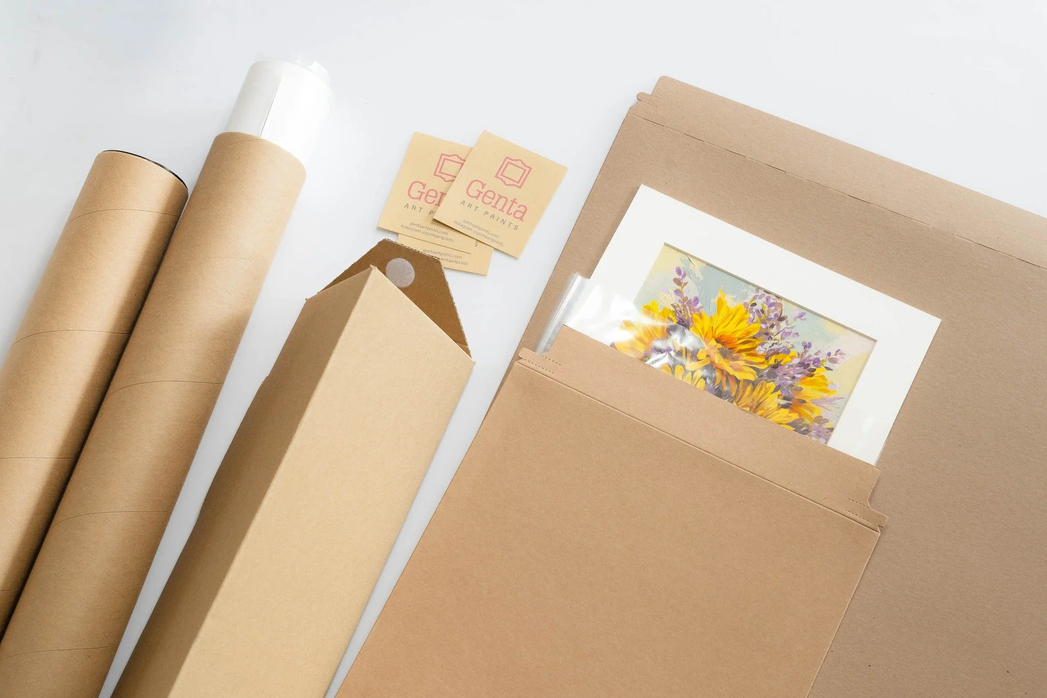 We&rsquo;re rolling out a few new packaging options for your prints. One less thing to worry about for art fairs and online orders. 🩷

#artph #fineartprints #artprints #editionprints #gicleeprint