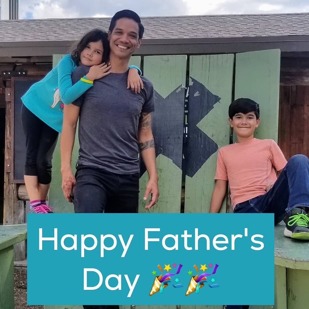 Happy Father's Day!
Feliz Dia a todos los Pap&aacute;s.
To all the Dads that are present and show up for their kids.  To all the hard working Dads that wear both hats at times. Keep it up! 👏🏽
Take some time for yourself today. You deserve it.