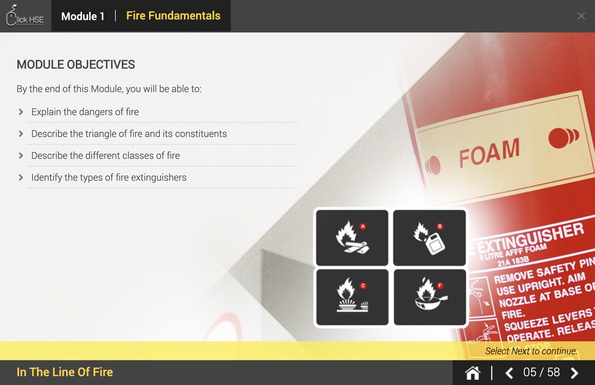 Fire Safety Training Ireland ClickHSE Online Course