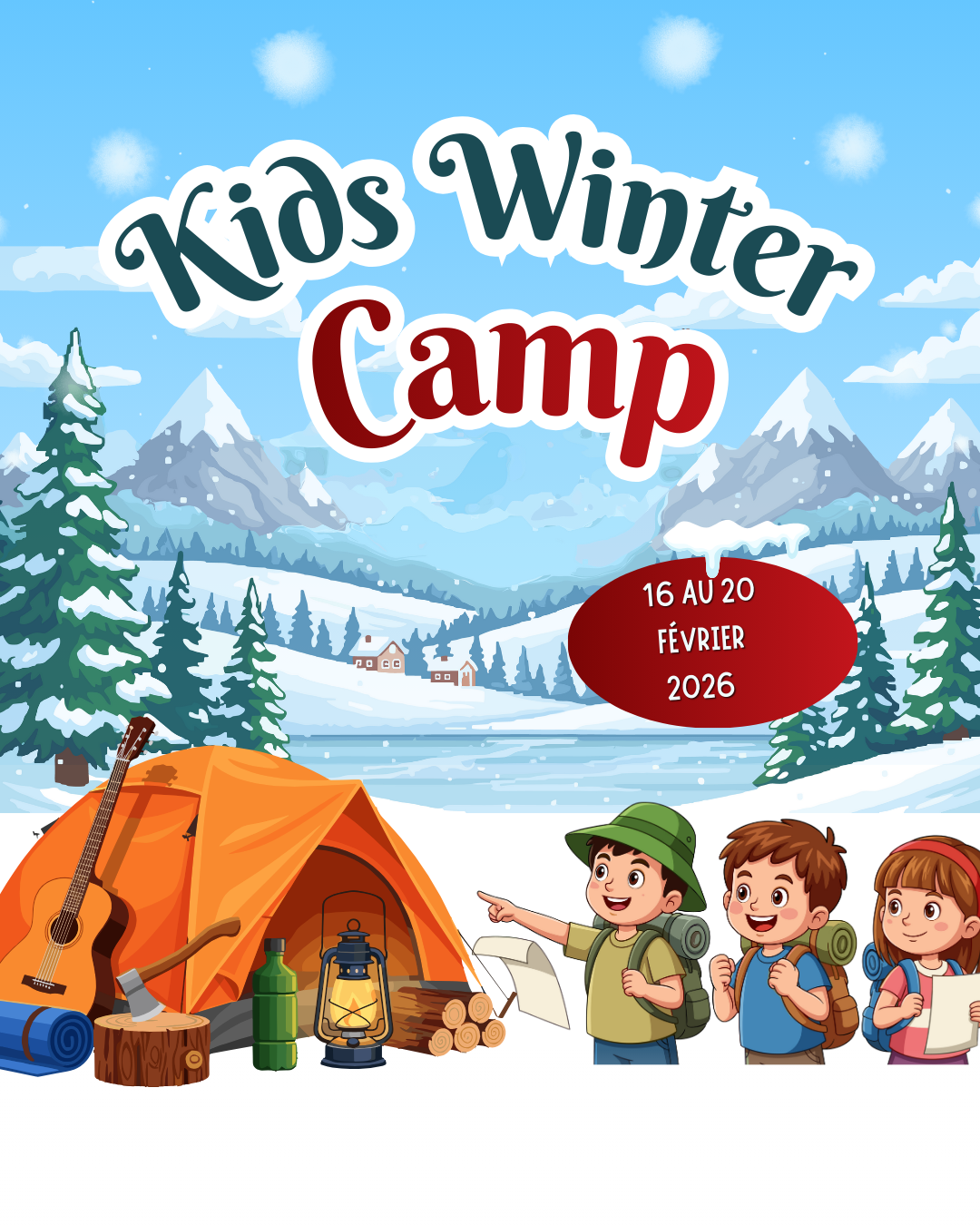 Stage d’anglais – Vacances d’hiver