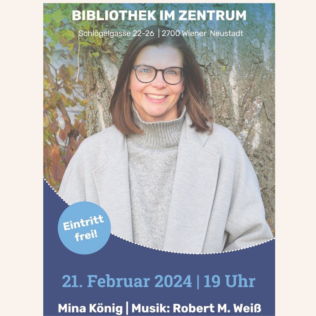 Endlich wieder eine Gelegenheit zusammenzukommen: Ich freue mich schon sehr auf meine Lesung aus #diemodemacherinvonparis in der @bibliothek_im_zentrum am Mittwoch 21.2. um 19 Uhr. ⁠
⁠
Ihr seid alle herzlich willkommen!⁠
⁠
#bookstagramaustria #buchbl