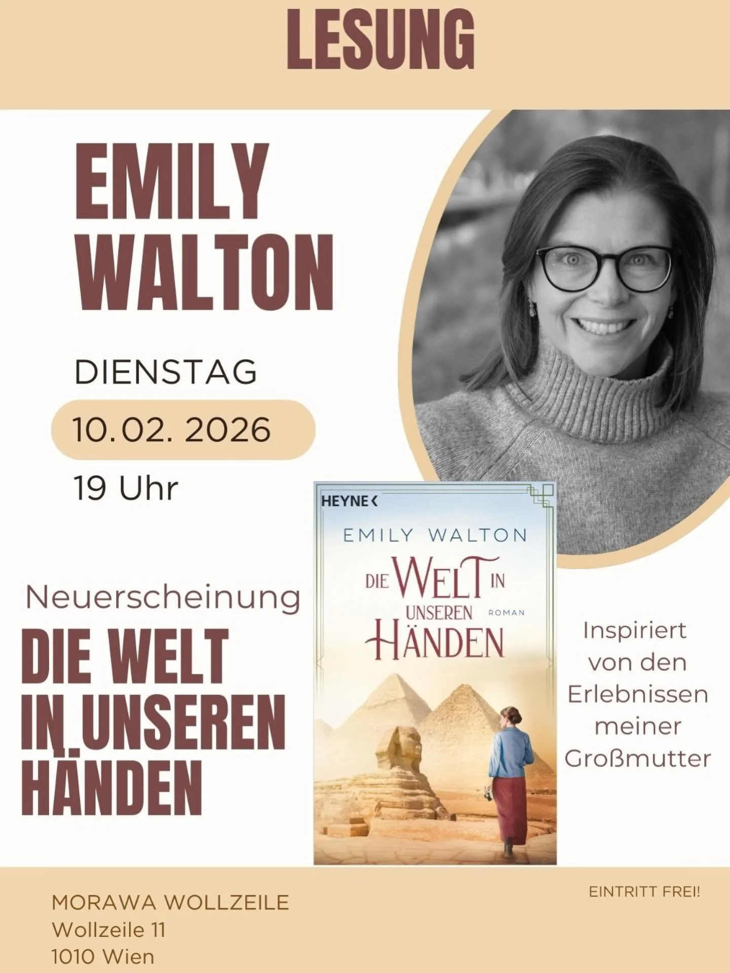 Hope to see you there! ❤️

#herzensmensch #herzensprojekt #dieweltinunserenh&auml;nden @penguinbuecher @morawabuch