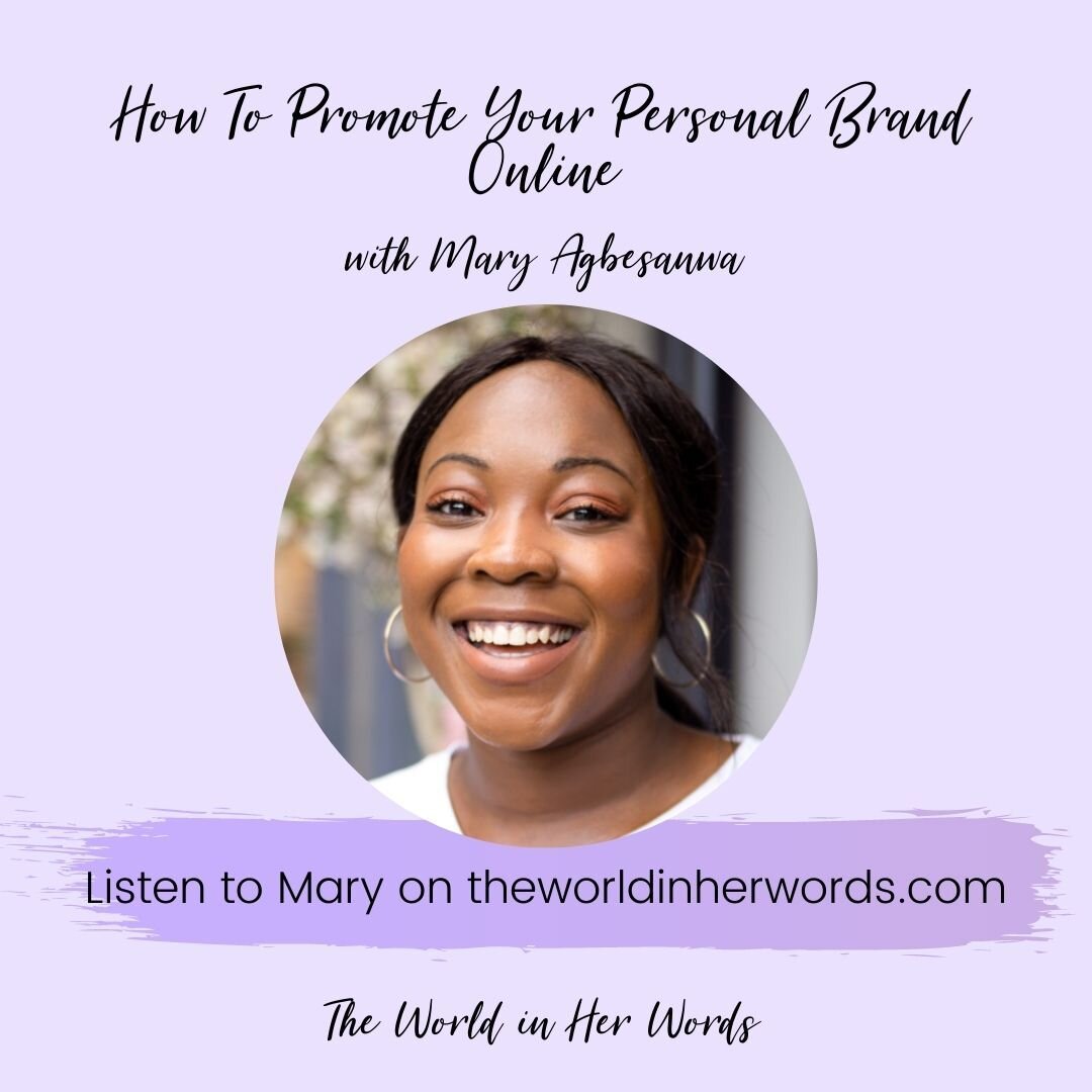 What is your personal brand and how do you promote your personal brand online? 

Our guest this month is Mary Agbesanwa who is a Strategy and Operations Management Consultant currently leading her firm&rsquo;s Fintech Accelerator Programme. 

We disc