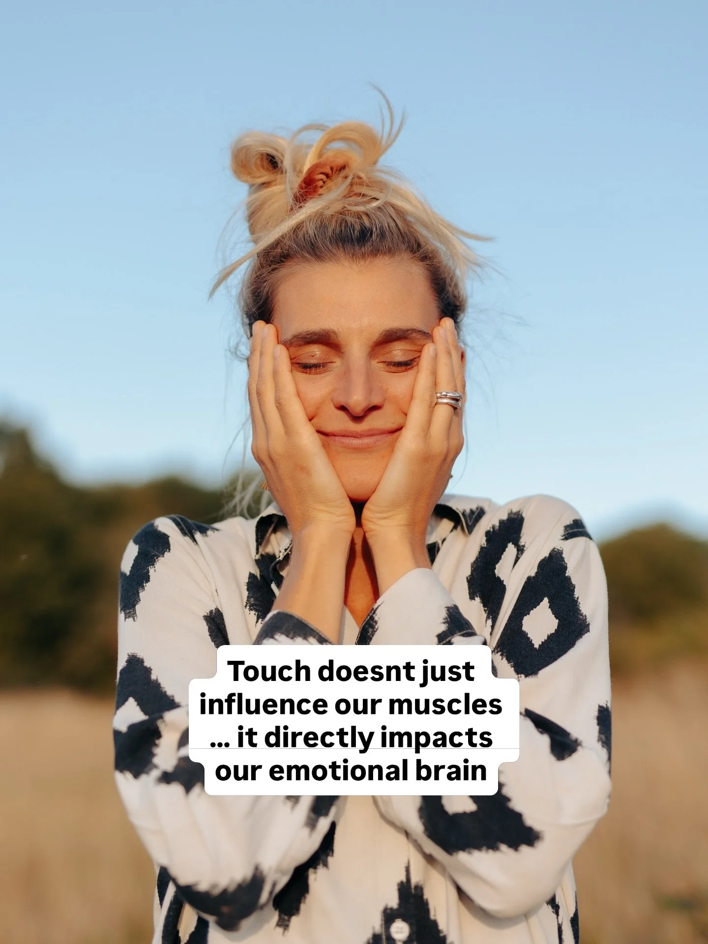 Myofascial Release can sometimes feel emotional. 

As the densification in the fascia softens, your internal landscape can shift too.

Touch affects the limbic system, the part of the brain that is involved in our behavioural and emotional responses 