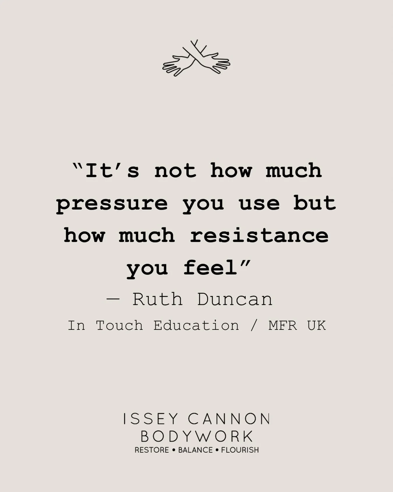 Mantra for Self MFR, touch therapy and life really&hellip;..

@ruth.in.touch 

#selfmyofascialrelease #myofascialrelease #myofascial #fascia