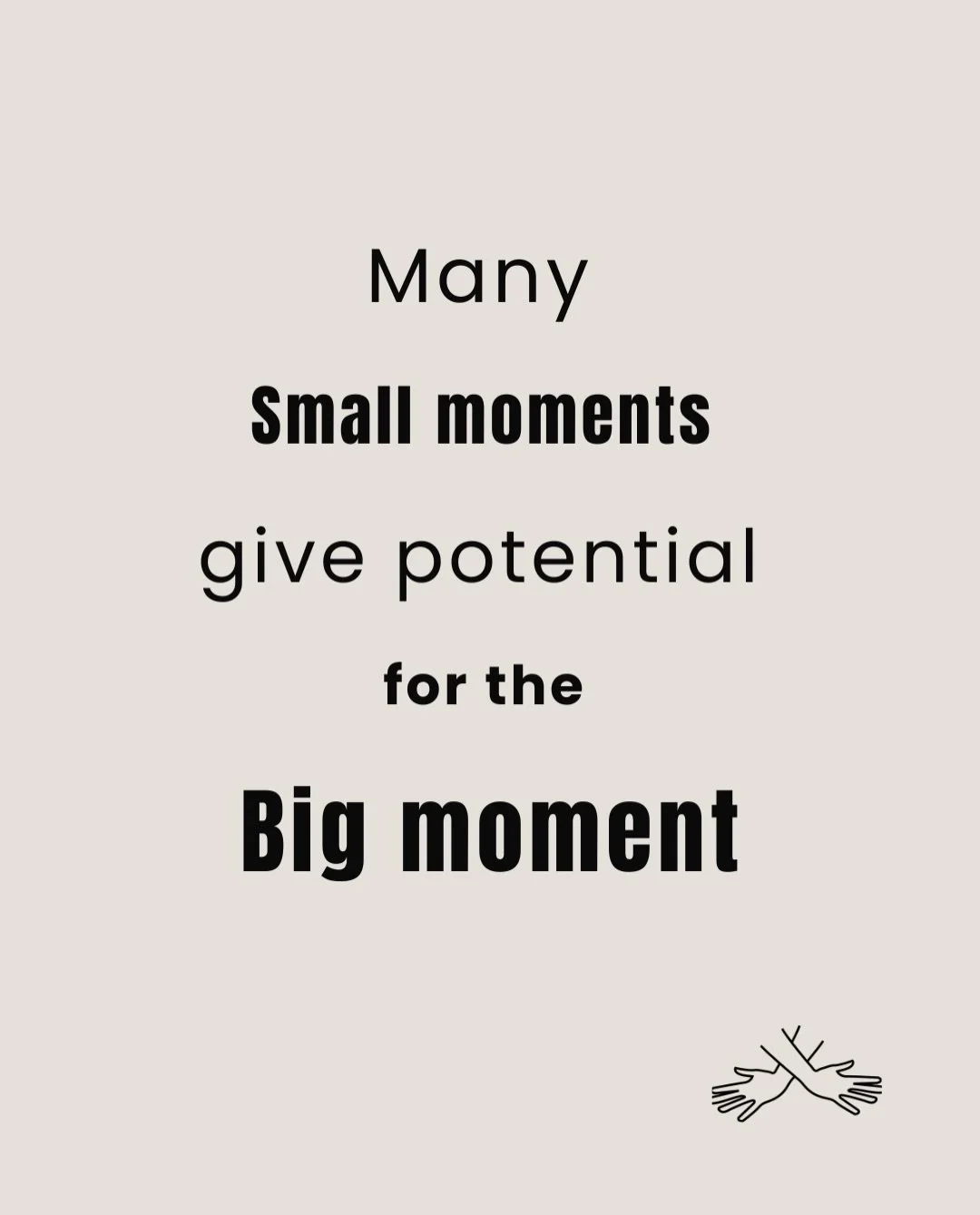 The small moments can help prevent the overwhelm of the big moment ✨

#smallmoments #bigmoments #traumarelease #healinginprogress #bristolwellness