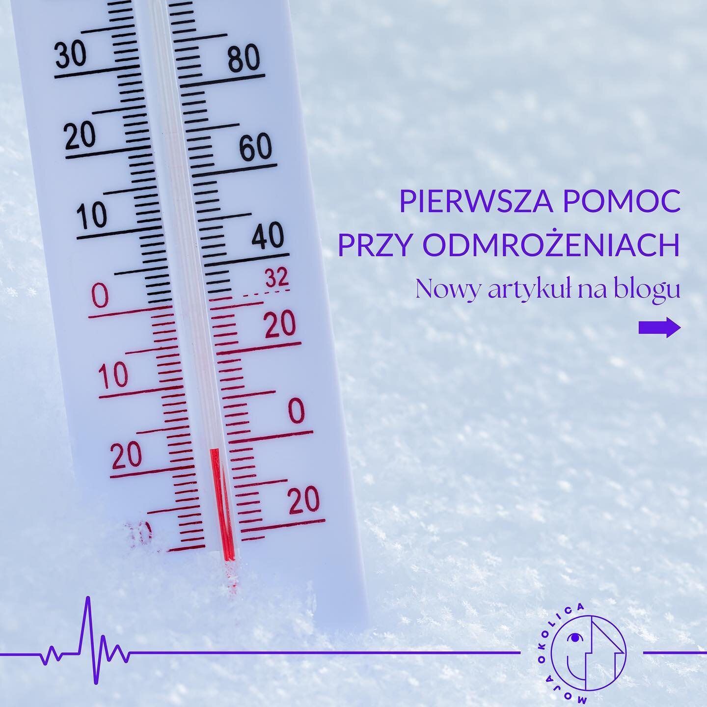 🆘 Nowy artykuł na blogu 🆘 

W ostatnich dniach silny mr&oacute;z daje się we znaki mieszkańc&oacute;w wielu region&oacute;w Polski. ❄️

To dobry moment, by przypomnieć sobie jak skutecznie udzielić pierwszą pomoc w przypadku odmrożeń. 🚑

Zapraszam