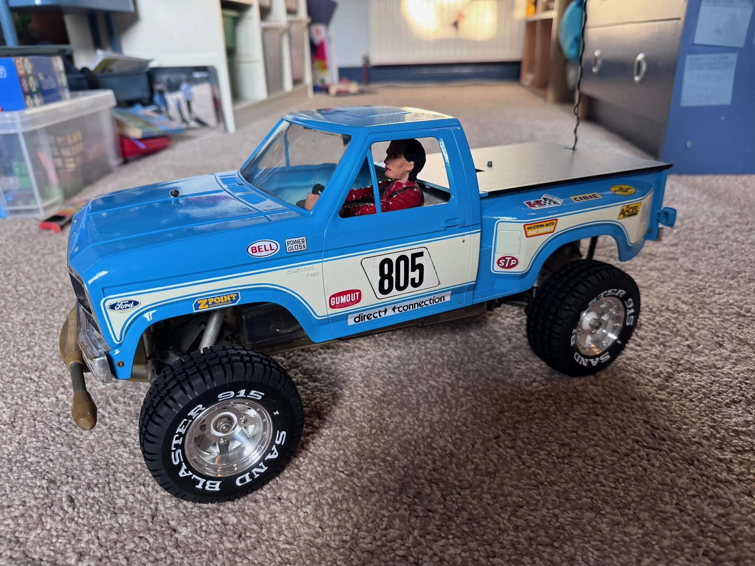 1981 Tamiya Ford Ranger F150 full restoration