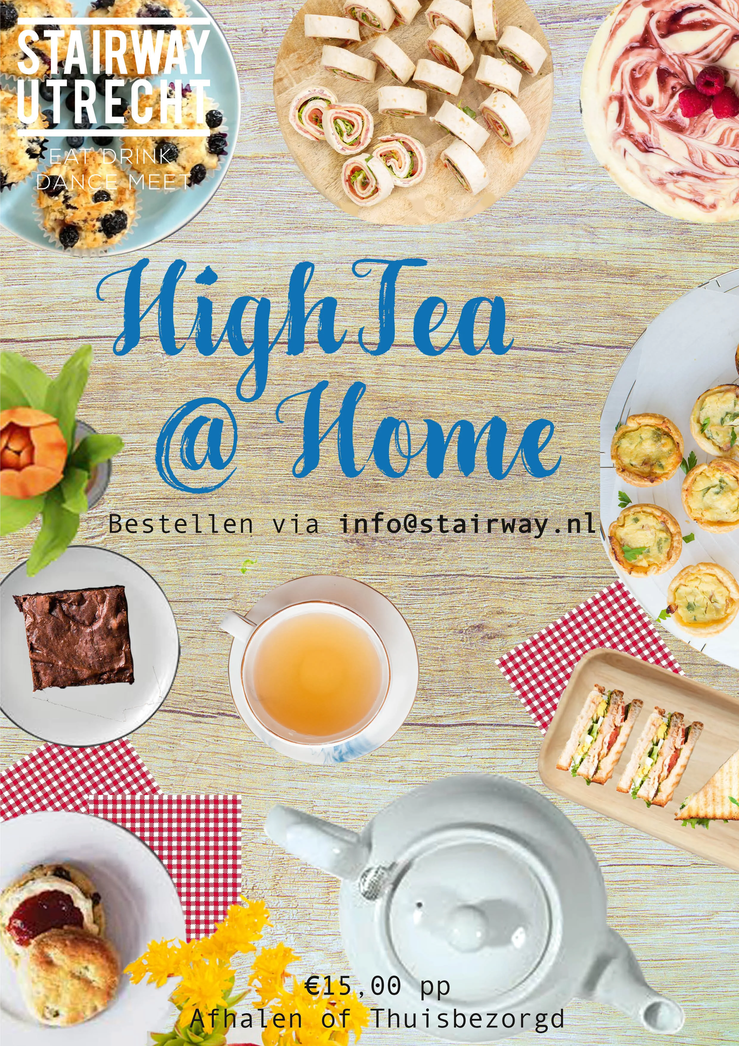Stairway high tea