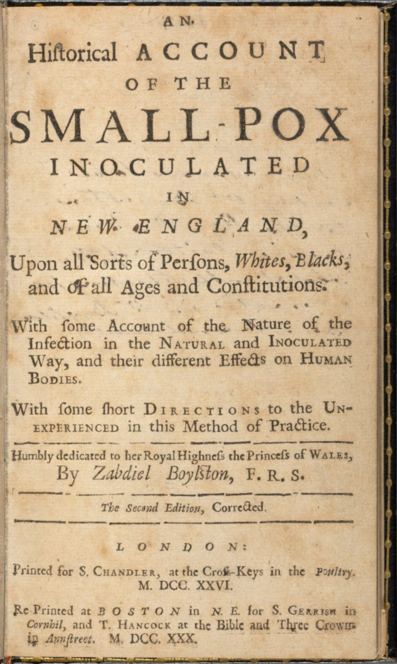 800px-Boylston_-_An_Historical_Account_of_the_Small-pox_Inoculated_in_New_England_(teitl).png