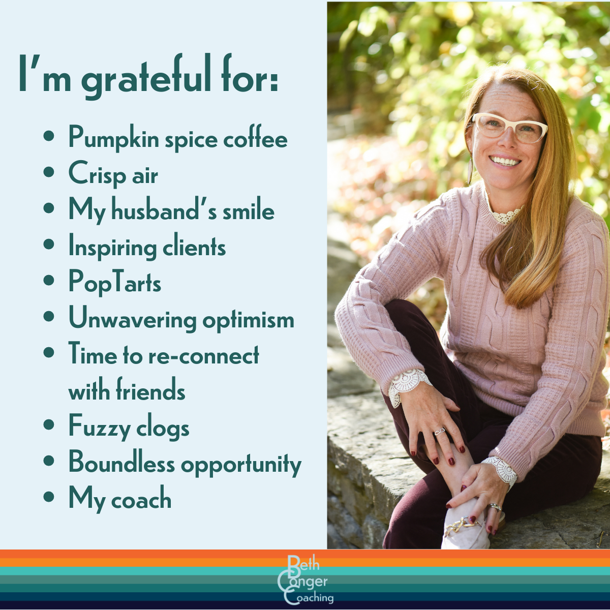 What are you grateful for?