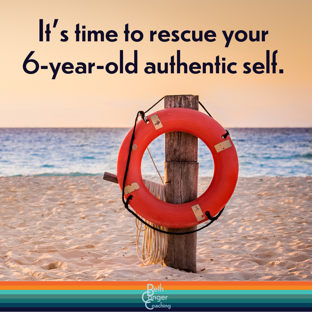 Rescue your 6-year-old, authentic self!