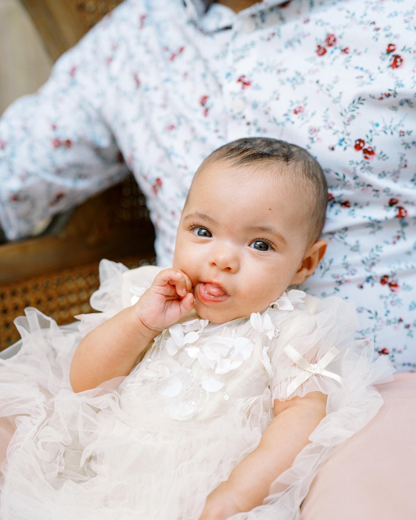 Some precious baby spam for you today courtesy of miss Simone Joelle Minor! 

Can you believe this girl is 6 months old?! I still have to wrap my head around that since she was born so early, but she&rsquo;s really thriving and working so hard! So pr