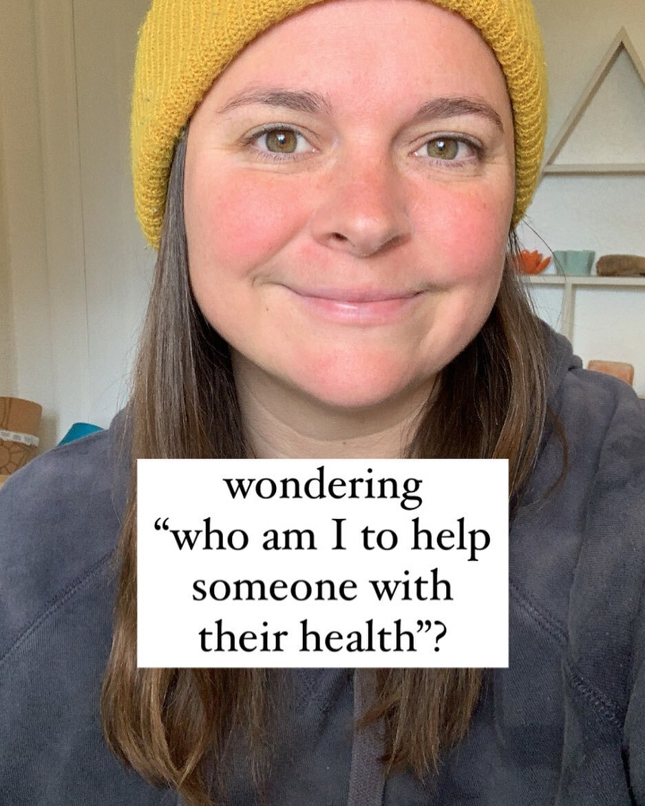 REAL TALK: You don&rsquo;t have to have it 100% figured out with your own health in order to help someone else with theirs 👏👏👏

Often I see new nutritionists stopping themselves from getting started in their business because they don&rsquo;t feel 