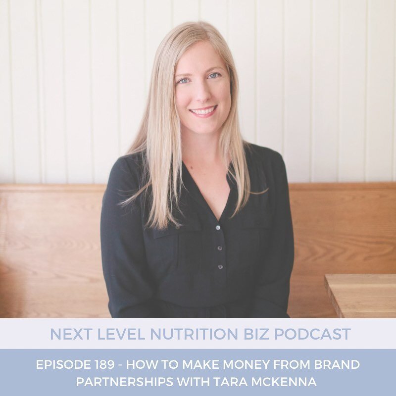 You might be wondering&hellip;do I need to be an &ldquo;influencer&rdquo; to make money working with brands? 

Absolutely not!
​
I had my friend and colleague @hello.tara.mckenna on the Next Level Nutrition Biz podcast to talk about how to make money