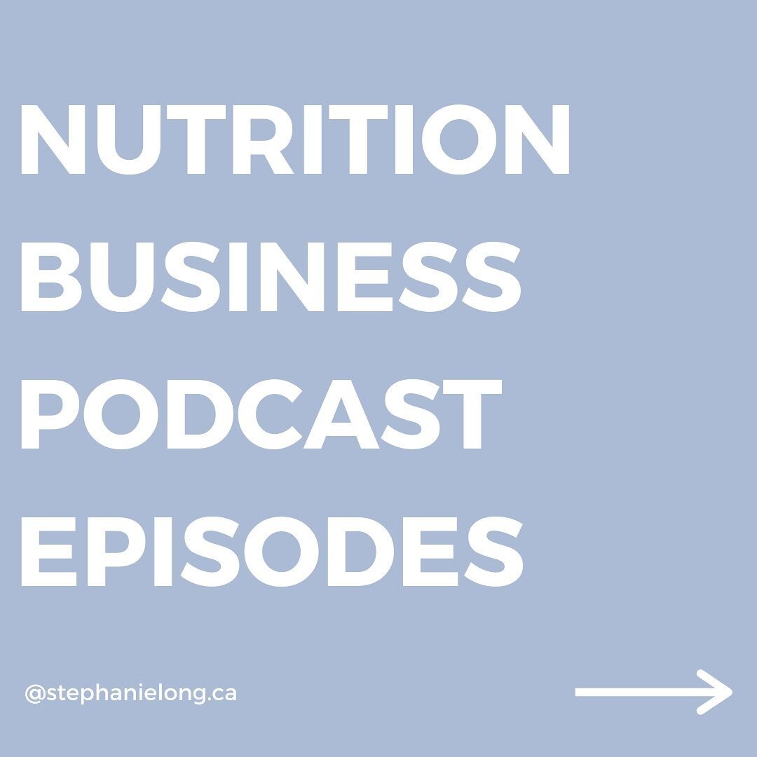3 NEW PODCAST EPISODES TO LISTEN TO 🎧⚡️

Need some motivation for your nutrition business?

Listen in to these 3 Next Level Nutrition Biz Podcast episodes👇

Episode 191 - Zarah&rsquo;s Journey of Starting Her Nutrition Business with @groundedrootzn