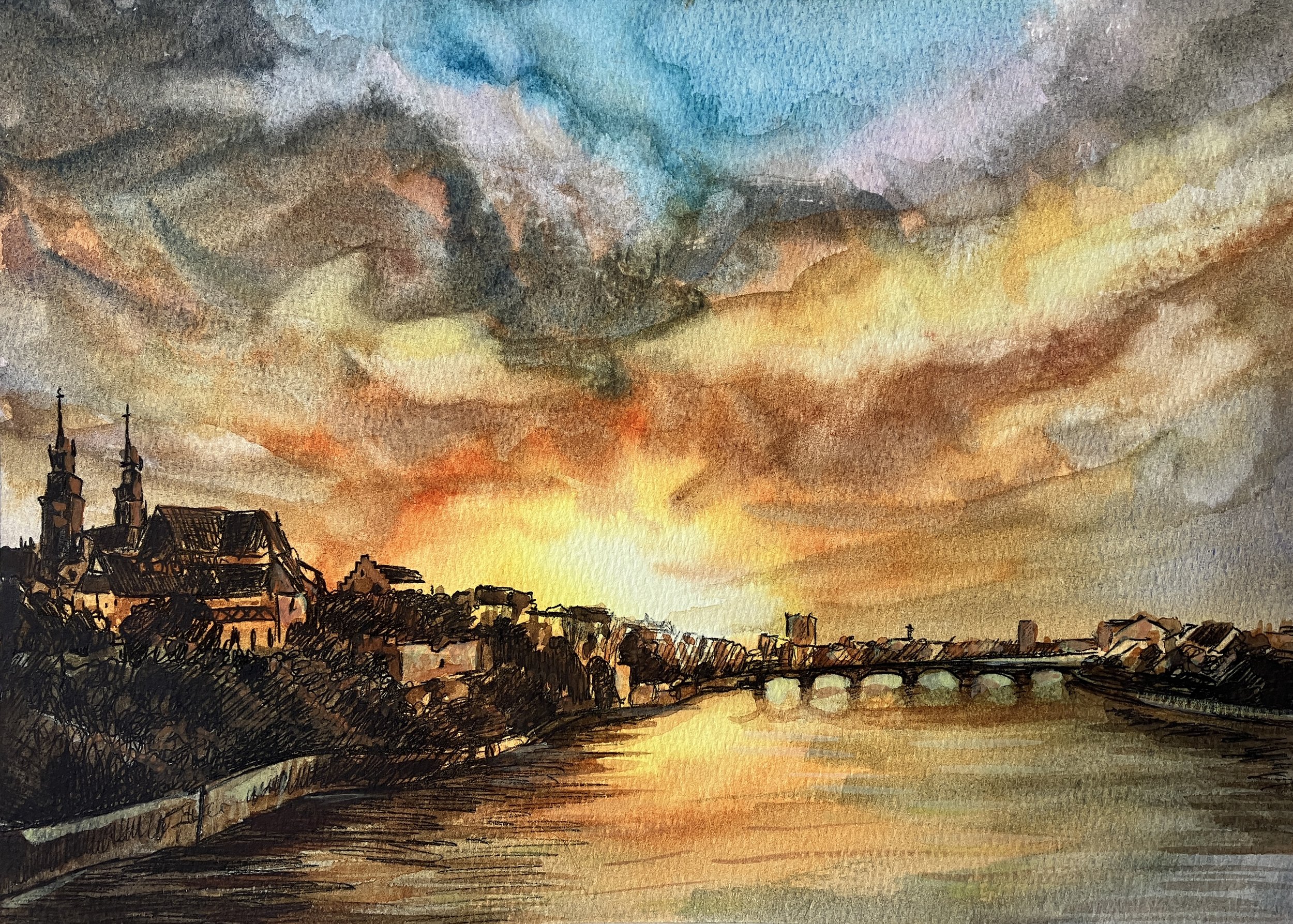 Basel Bridge 5 A4