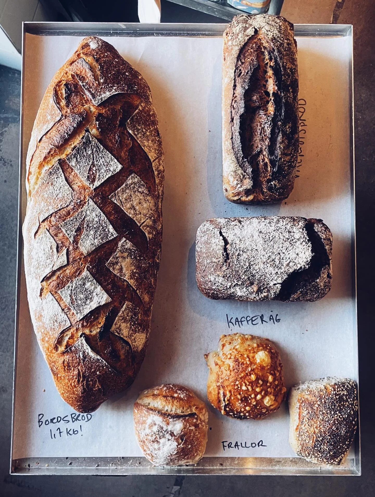 Bra br&ouml;d idag!!! Efter ett par dagar med strul &auml;r vi tillbaka med bra utbud igen 😅