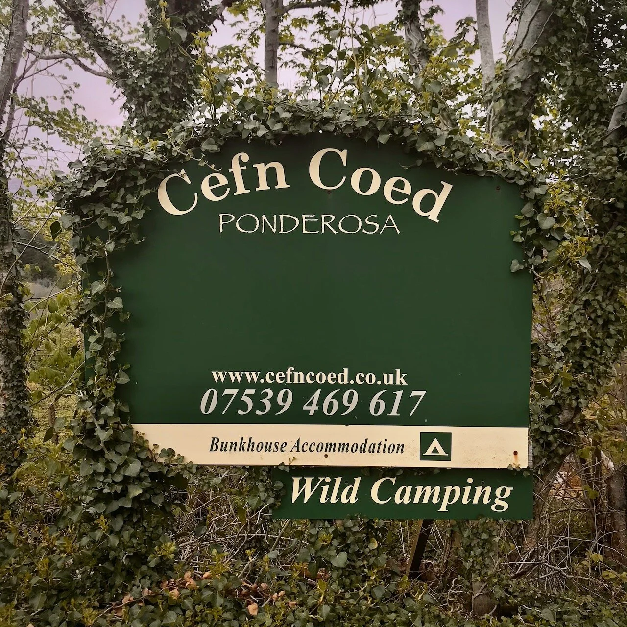 Look out for the sign!